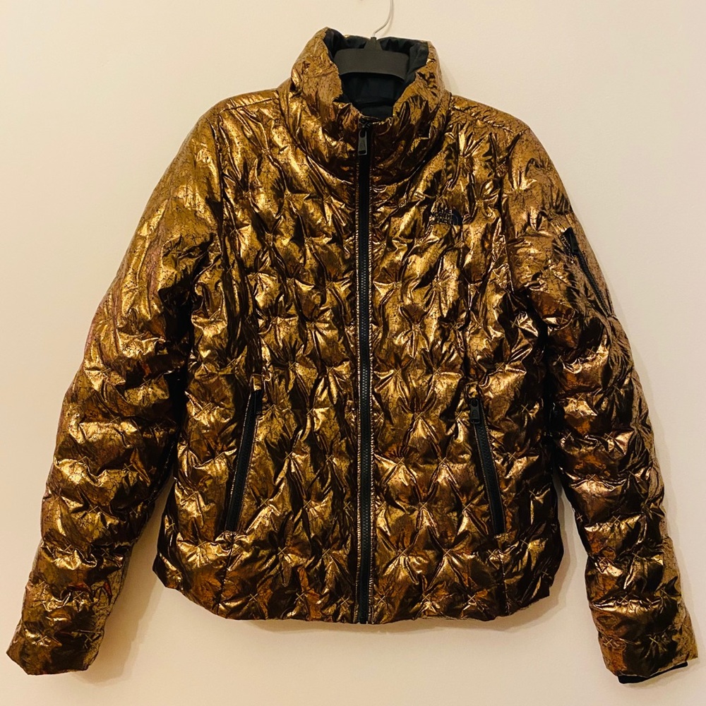 Northface Jacket (Gold/black)